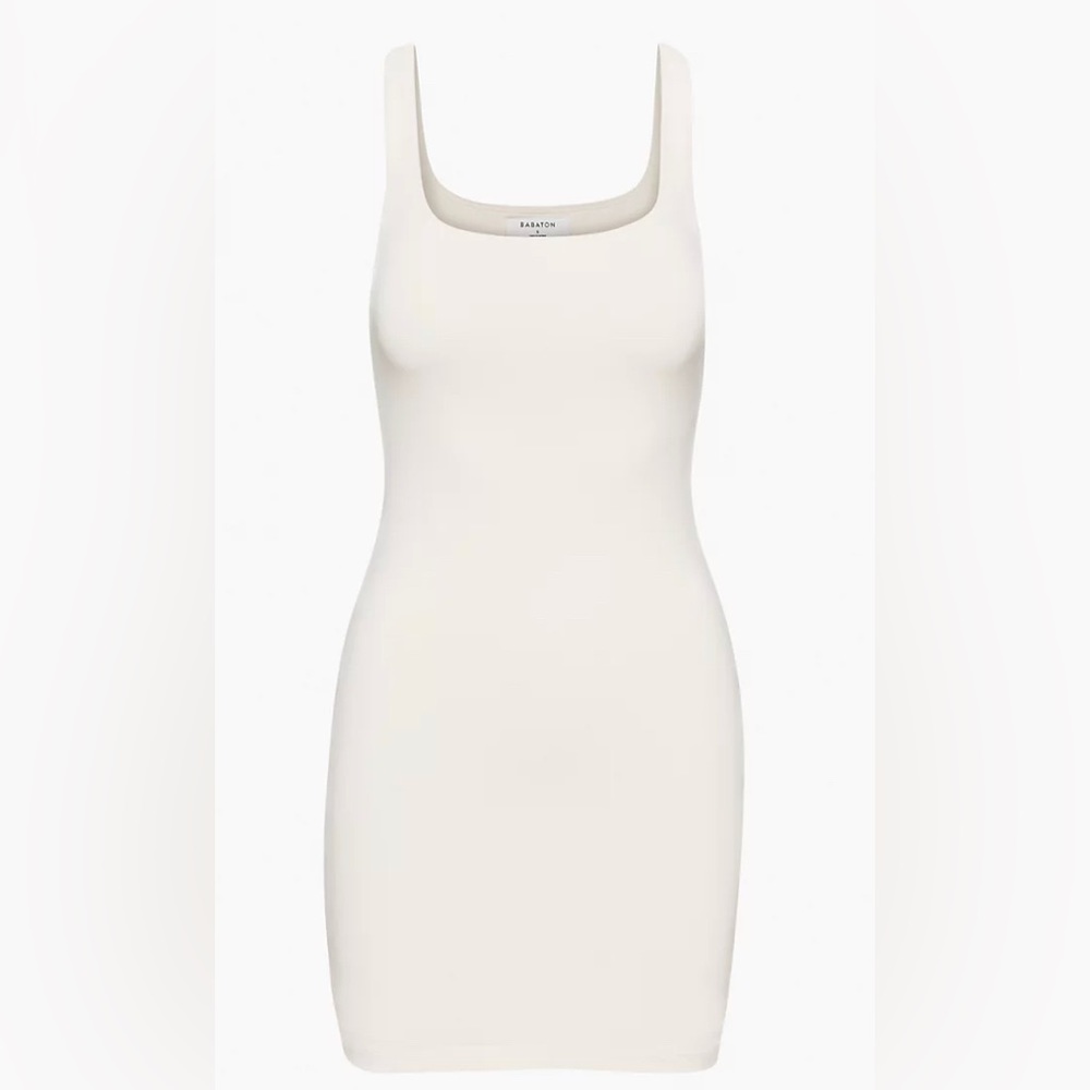 Babaton White Contour Dress